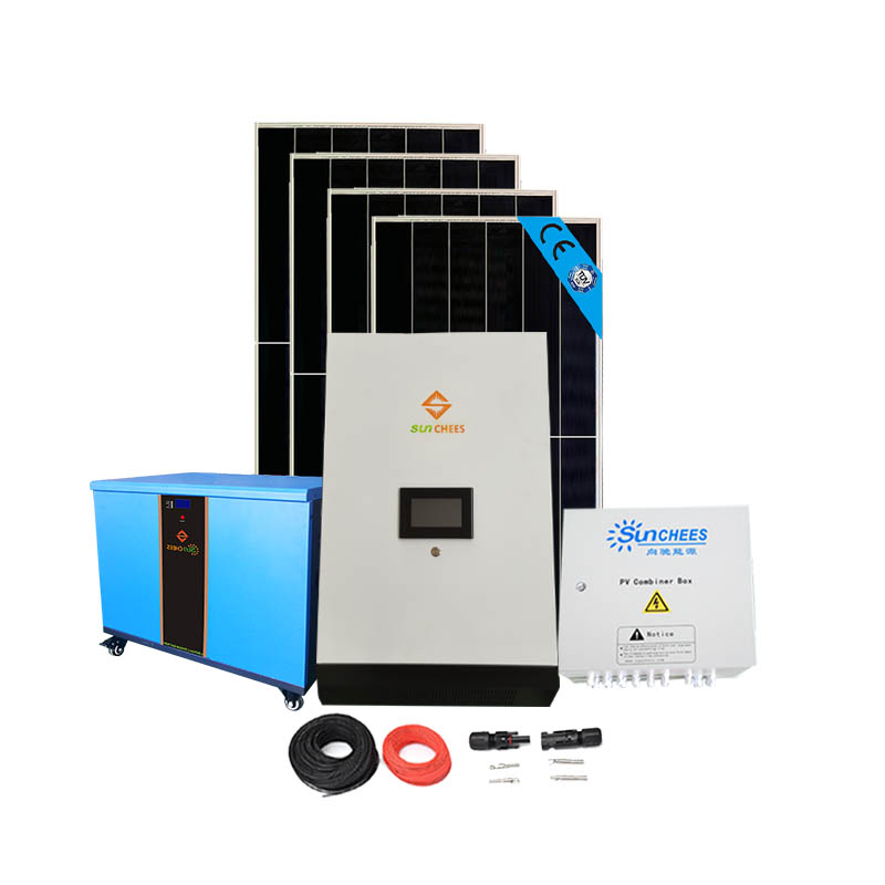 10Kva Potovoltaic Complete Hybrid Home Solar System