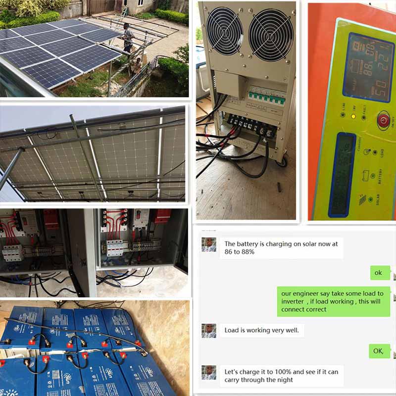 10KW Solar Power System With Lithium Battery