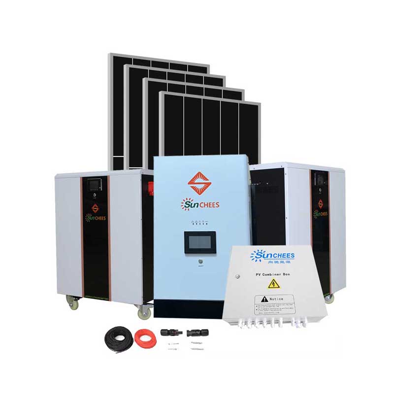 Complete Design 10kva Hybrid Home Solar Power System