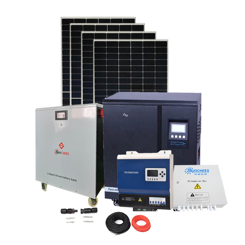20kw Solar Power System Complete Hybrid Set Supplier